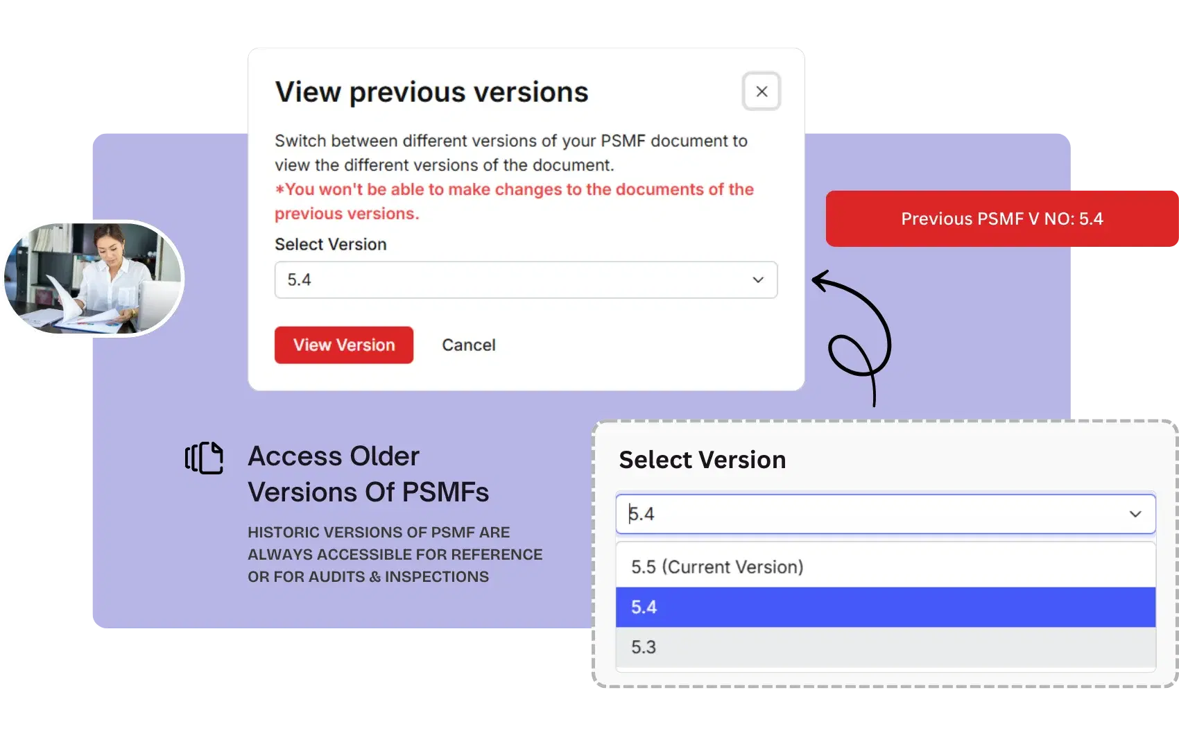 Stay Audit-Ready with Full Version History